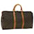 Louis Vuitton Keepall 50 Brown Cloth  ref.638318