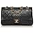 Chanel Black Classic Medium Lambskin lined Flap Bag Leather  ref.638524