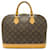 Louis Vuitton Alma Brown Cloth  ref.638895