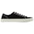Maison Martin Margiela Tabi Low Top in Black and White Cotton Multiple colors Cloth  ref.639152