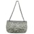 Chanel Bolso Chanel Quilted Metallic Silver Jumbo Single Flap Large Cc Crystal Bag B255   ref.639173
