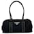 Prada Prada Womens Handbag Black Nylon And Leather  Shoulder Hand Bag Authentic B239   ref.639210