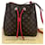 Néonoé Louis Vuitton Handtasche Neonoe Coquelicot Red Monogram Shoulder Tote Bagm44021 C54  Rot Leder  ref.639215