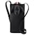 Thom Browne Hector Phone Holder W/ Shoulder Strap In Pebble Grain Leather Black  ref.639277