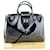 Louis Vuitton Handbag Mirabeau Gm Black Electric Epi Patent Leather Bag A689   ref.639401