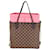 Louis Vuitton Louis Vuitton Bag Neverfull Mm Damier Ebene Tote Pink W/added Insert A947 N41603  Leather  ref.639527