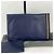 Tom Ford Borsa Tom Ford Alix Fold-over Blu Navy Pelle di vitello martellata Borsa a tracolla in pelle B443 - vista 15