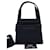 Bolso Chanel Satin Vintage Black Mini Handle Tote Bag Monedero Auténtico B383  Negro Cuero  ref.639551