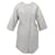 Brunello Cucinelli parka in grey silk blend taffeta with 3/4 length sleeves  ref.639564