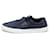 Chanel Sneakers Navy blue Nylon  ref.639685