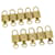 Louis Vuitton padlock 10set Padlock Gold Tone LV Auth 31369 Metal  ref.640019