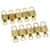 Louis Vuitton padlock 10set Padlock Gold Tone LV Auth 31379 Metal  ref.640021