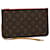 LOUIS VUITTON Monogram Neverfull MM Accessory Pouch LV Auth 31423 Leinwand  ref.640023