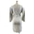 Chanel Robes Coton Gris  ref.640163
