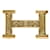 Hermès Cinturones Dorado Metal  ref.640209