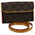 Louis Vuitton Pochette Florentine Brown Cloth  ref.640262