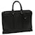 Louis Vuitton Porte Documents Voyage Black Leather  ref.640300