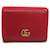 Gucci Geldbörsen Rot Leder  ref.641003