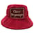 Gucci Hats Red Cotton  ref.641024