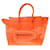 Céline Luggage Cuir Orange  ref.641066