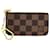 Louis Vuitton Key Pouch Damier Ebene Coin Pouch Wristlet N62658 a1007  Brown Leather  ref.641220