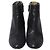 Whistles Chunky Ankle Boots mit mittelhohem Absatz aus schwarzem Leder - Ansicht 2