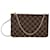 Louis Vuitton Louis Vuitton Pochette Damier Ebene Clutch Crossbody Bag From Neverfull C111  Leather  ref.641344