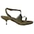 Missoni Ankle Strap Kitten Heel Sandals in Light Green Suede   ref.641427