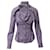 Vivienne Westwood Chemise boutonnée à nœud lavallière en coton violet  ref.641428