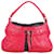 Marc Jacobs Lock it Up Camille Handbag in Dark Pink Leather  ref.641435
