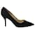 Zapatos de tacón de punta fina de Paul Andrew en cuero negro  ref.641438