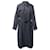Nili Lotan Trench Coat forrado em algodão preto  ref.641444