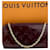 Portefeuille Louis Vuitton Zippy Vernis Monogram Amarante Leather W/ajouté chaîne A982  Cuir Violet  ref.641450