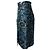 Dolce & Gabbana Jupe Crayon Jacquard en Polyester Bleu - vue 2