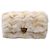 Marc Jacobs Cream Rabbit Fur Clutch