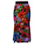 Falda midi de Dolce & Gabbana en seda con estampado floral  ref.641542