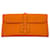 Hermès Hermes Jige 29 Cartera sobre de cuero naranja  ref.641649