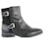 Boots Sézane 36 Black Leather  ref.642092