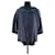 Louis Vuitton jacket 38 Blue Leather  ref.642174