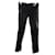 Balmain trousers 40 Black Cotton  ref.642505