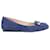Ballerinas Tod's 38.5 Blue Leather  ref.643061