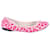 Ballerinas REPETTO 40 Pink Leather  ref.643555