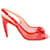 Sergio Rossi Heels 37 Red Leather  ref.644227