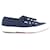 Sandro sneakers 37 Blue Cloth  ref.644735