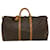 Louis Vuitton Keepall 60 Brown Cloth  ref.644924