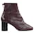 Sandro Boots 37 Dark red Leather  ref.645520