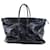 Emporio Armani Travel Bag Black Leather  ref.645678