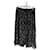 Sézane skirt 42 Black Silk  ref.645723