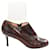 Longchamp Boots 37 Dark red Exotic leather  ref.646660