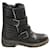 Boots Zadig & Voltaire 37 Black Leather  ref.646661